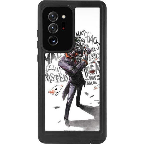 DC Comics The Joker Brilliantly Twisted Galaxy Note20 Ultra 5G Waterproof Case